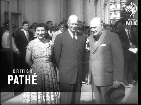 Churchill With Eisenhower (1954)