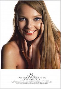 "A 20-year-old model photographed as if she were 10, 20, 30, 40, 50 & 60 years old." | elephant journal