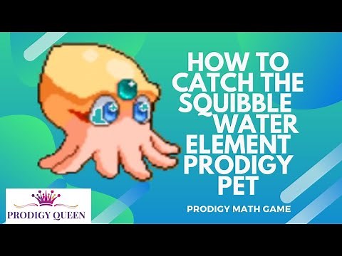 Prodigy math Game | How to CATCH a Squibble Water Element Pet in Prodigy.