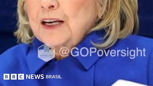 Caso Epstein: após foto vazada, depoimento de Hillary é interrompido - BBC News Brasil