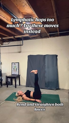 If the Lymphatic hops and twists are too much try these 3 moves instead . #lymphaticsystem #LymphaticHealth | Yoga & movement with Sara