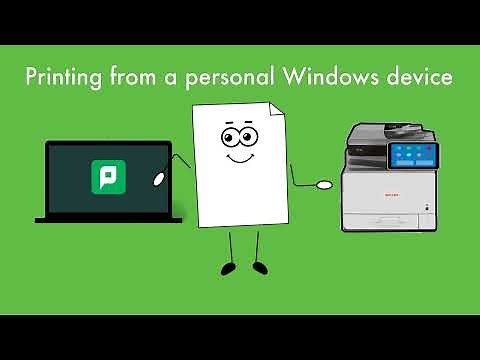 Printing from a Windows Device at Charlotte using Papercut
