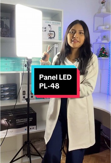 Panel LED PL-48: La Luz Perfecta para Creadores