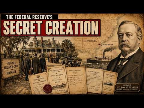 The Secret Creation of the Federal Reserve at Jekyll Island (1910)