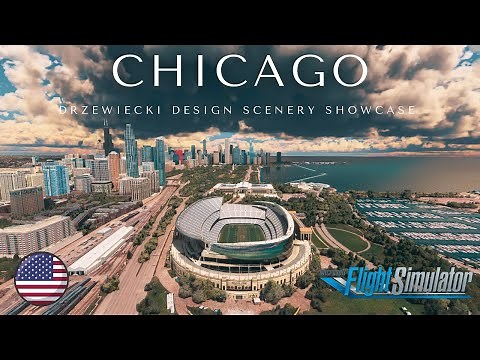 Microsoft Flight Simulator 2020 | Chicago | Cinematic Scenery Showcase Ultra Realistic Graphics