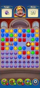 Royal match: exploding the walls