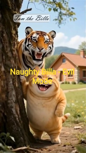 Naughty Tom the Billa Goes FULL Evil Mode! | Hilarious Cat Cartoon Short 😁🤣