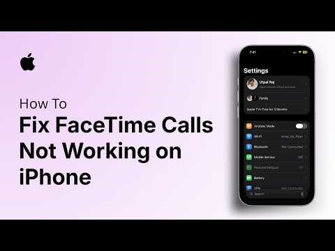 How to Fix FaceTime Calls Not Working on iPhone