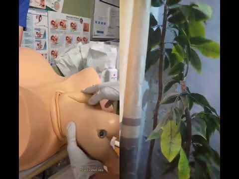 Breech BIRTH simulation | Dr. Jennifer Lincoln #shorts