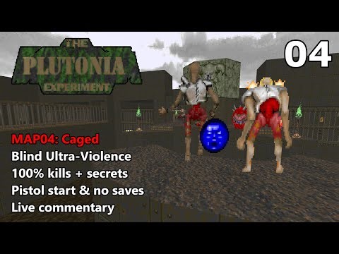 The Plutonia Experiment - MAP04: Caged - Blind Ultra-Violence 100%