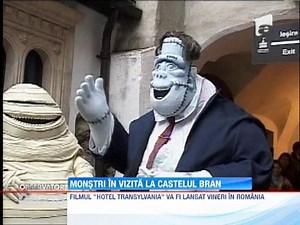 Monstri in vizita la Castelul Bran