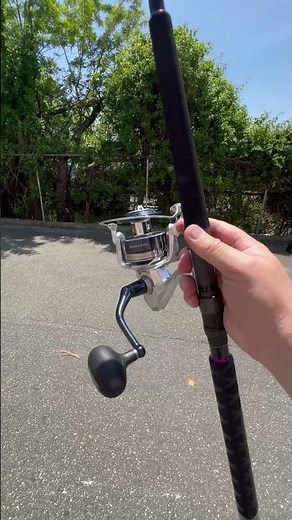 Time to get a new popping combo for tuna! Shimano Saragosa 14k with a Dark Matter Tuna Popping Rod.