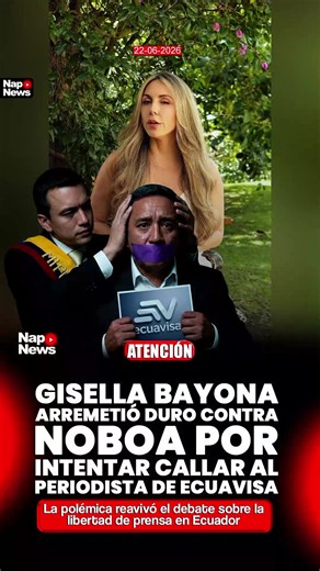 #ATENCIÓN | La periodista Gisella Bayona cuestionó DUR4M3NTE lo que considera una forma de PR3S|ÓN C0NTR4 el periodista de investigación Hernán Higuera, luego de que este anunciara su decisión de apartarse de la cobertura del caso Progen. Durante un video difundido en redes sociales, Bayona sostuvo que la situación trasciende a una sola persona y representa una señal preocupante para el ejercicio del periodismo en Ecuador. Según expresó, cuando las consecuencias de una investigación alcanzan a l