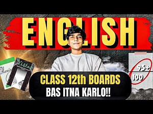 How I Scored 80/80 in Class 12 English Boards | My Exact Strategy”🔥