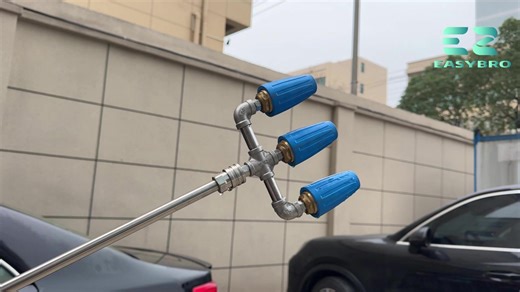 Ridge Washer Dual Turbo Nozzle Pressure Washer 1/4 Quick-Connect with Stainless Steel and Brass Components,2.0 Orifice 3-in-1 Turbo Nozzle,4.0GPM,4000 PSI