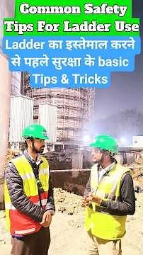 Scaffolding ladder safety tips and tricks: how to use ladder safely