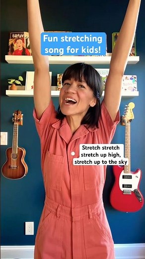 Quick stretching song for kids!
