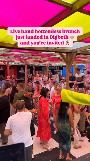 Live band bottomless brunch, non-stop anthems, endless drinks, and pure party vibes 欄Brunches in our indoor marquee for Winter. | Luna Springs | Facebook