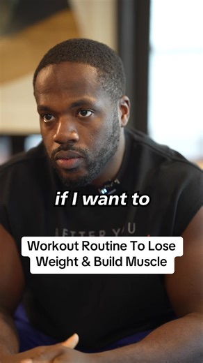 Workout Routine To Lose Weight & Build Muscle 1 Do 60 minutes of cardio every day (Stairmaster, walking, treadmill, etc). 2 Lift weights 4 days a week. 3 2 days: Lower body (4 sets of squats, lunges, leg press). 4 2 days: Upper body (4 sets of push ups, back rows, arm exercises). Follow a good meal plan along with this and you’ll be able to lose body fat and build muscle. Comment “COACH” below if you want the full plan.