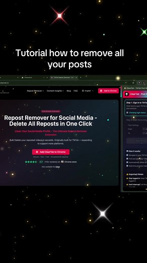 Tutorial: Cómo eliminar todos tus videos en TikTok