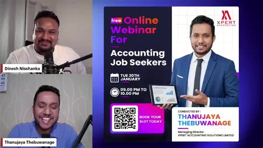 🚨 Final Announcement 🚨 🇬🇧 FREE ONLINE WEBINAR FOR ACCOUNTING JOB SEEKERS IN THE UK 🇱🇰 Live Q&A session – ask anything related to UK accounting careers 🗓 Date: Tuesday, 20th January 2026 ⏰ Time: 9.00 PM – 10.00 PM (UK Time) 🎟 Available 26 Seats Only. 📲 If you want to join with this ,please book your seat scan the QR code or Via below Link today. https://docs.google.com/forms/d/e/1FAIpQLSexZT7EJnep4ljSiXKgyGTqZgG8oDe57-PZFQS0g7EPWai4_g/viewform?usp=dialog More Details - 📞 Call: 020 3504 