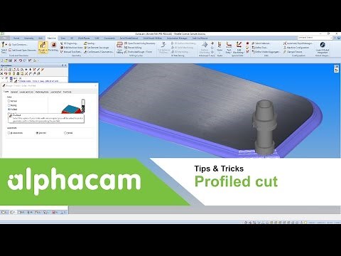 Profile Cut | Alphacam