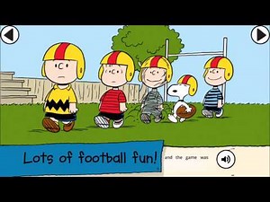 Snoopy's All Star Football Storybook App for Kids