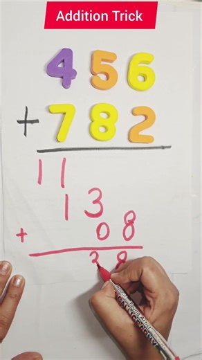 Add 3‑Digit Numbers in Seconds 🤯 | Fast Mental Math Trick