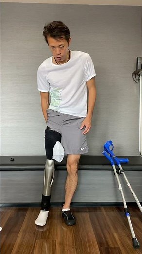 大腿義足装着方法 #shorts