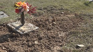 'Tractor prints all through her grave': Macon grandmother upset with granddaughter's damaged gravesite