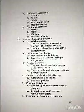 Chapter 2 Research in education Research problem , variable or hypothesis #eduacation #research
