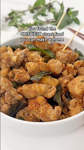 The CRISPIEST Taiwanese Popcorn Chicken