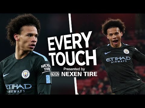 EVERY TOUCH | Leroy Sane | City 3 - 0 Arsenal | Premier League