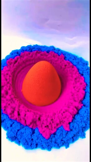Amazing World of Colors: How to Create a Magical Pattern in 5 Minutes! #kineticsand #relaxing #asmr