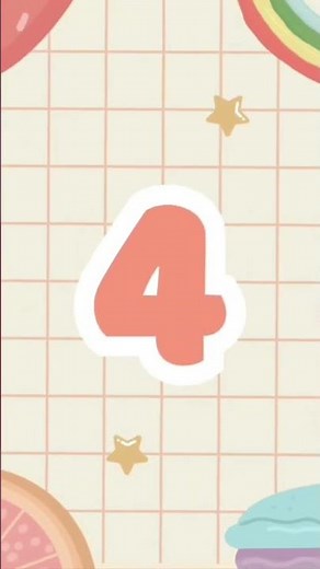 Fun Countdown 10 to 1 | Reverse Counting for Kids 💛 #Shorts