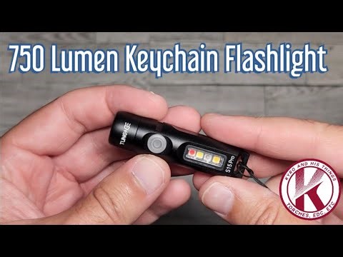 Tunenge S15 Pro Review - 750 Lumen Keychain Flashlight