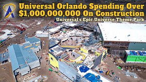 The Universal Orlando Resort is expected to spend over 1 billion dollars on construction efforts for Universal's Epic Universe. Learn moe about this upcoming massive theme park: https://attractionsmagazine.com/huge-progress-on-five-roller-coasters-at-universals-epic-universe/ | Attractions Magazine