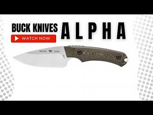 Buck Knives Alpha Hunter