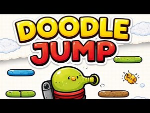 Doodle Jump Game | Fun Jumping Adventure Gameplay 1 #youtubevideo #gameviral #gameplay #doodlejump