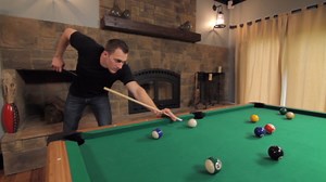 Mizerak Dynasty Space Saver 6.5' Billiard Table with Leg Levelers, Automatic Ball Return, and Classic Green Nylon Cloth