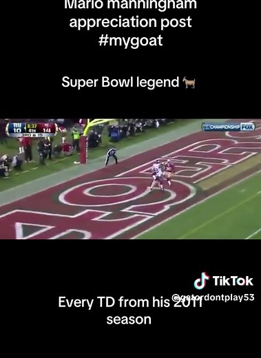 Mario Manningham's 2011 TDs: A Super Bowl Legend