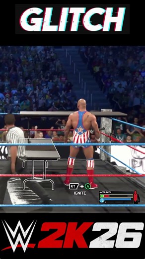 New Glitch Table & Character in WWE 2k26