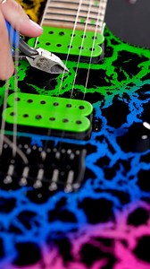 It’s world string change day! Who put a fresh set of strings on their instrument today? Watch Kaila Kiesel restring her dad’s DC600 with a new set of Elixir Nanoweb 10-46 strings. | Kiesel Guitars