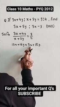 Maths class 10 important questions board exam 2026 #10th #maths #exam #boardexam2026 #shorts.