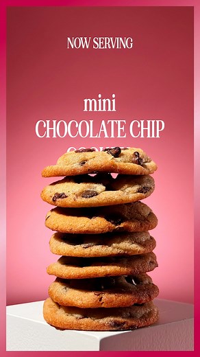 Meet your new favorite movie snack. Introducing New Warm Mini Chocolate Chip Cookies! Soft, gooey, and baked fresh at a theatre near you. | AMC Theatres