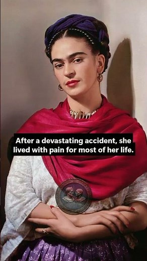 This is the story of Frida Kahlo #history #ancientart #facts