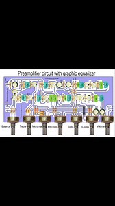 Preamplifier circuit with graphic equalizer Diagram Check comment👇 #electrician #audio #sound #music #BMW #electronics #diyprojects #module #Bluetooth #diagram #electrical #diy #technology #amplifier #reelsvideoシ #reelsfypシ #reelschallenge #reelsviralシfb #fb | Electrical and electronics engineering-EEE