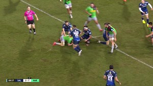 23K views · 287 reactions | 麗 The Sale Sharks opened their try account with this beauty last night  A classy inside pass from Rob du Preez set up Akker van der Merwe to trick his way through for this score!  Are you backing Sale to seal a top 4 #GallagherPrem finish this season??  | Premiership Rugby | Facebook