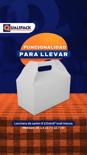 Ideales para combos, almuerzos y entregas rápidas. Las loncheras de cartón optimizan tu operación diaria. 🍱 Solicita medidas y precios. ✅ WhatsApp: 5493-6148 https://wa.link/pyej3f ✅ Llámanos: (502) 2231-0071 ✅ Escríbenos por inbox 🌐 Visítanos en: www.qualipack.com.gt #SomosQualipack #ConscientesPorElMedioAmbiente | Qualipack