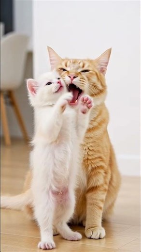 What happened after the cat pooped?